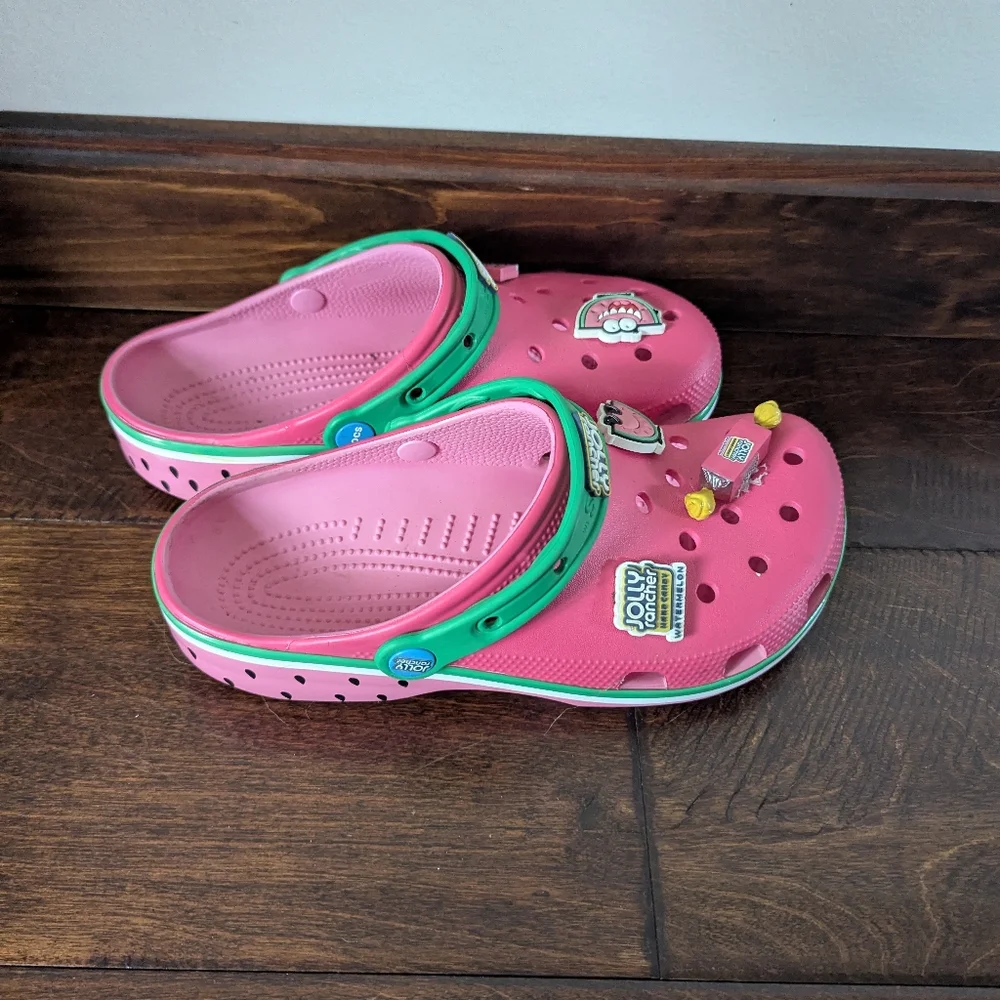 Jolly Rancher Watermelon Crocs - Picture 2 of 3